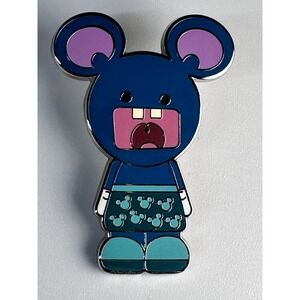 MURFF Disney Mickey Monsters Vinylation Character Pin Trading Series 1 2009 Blue